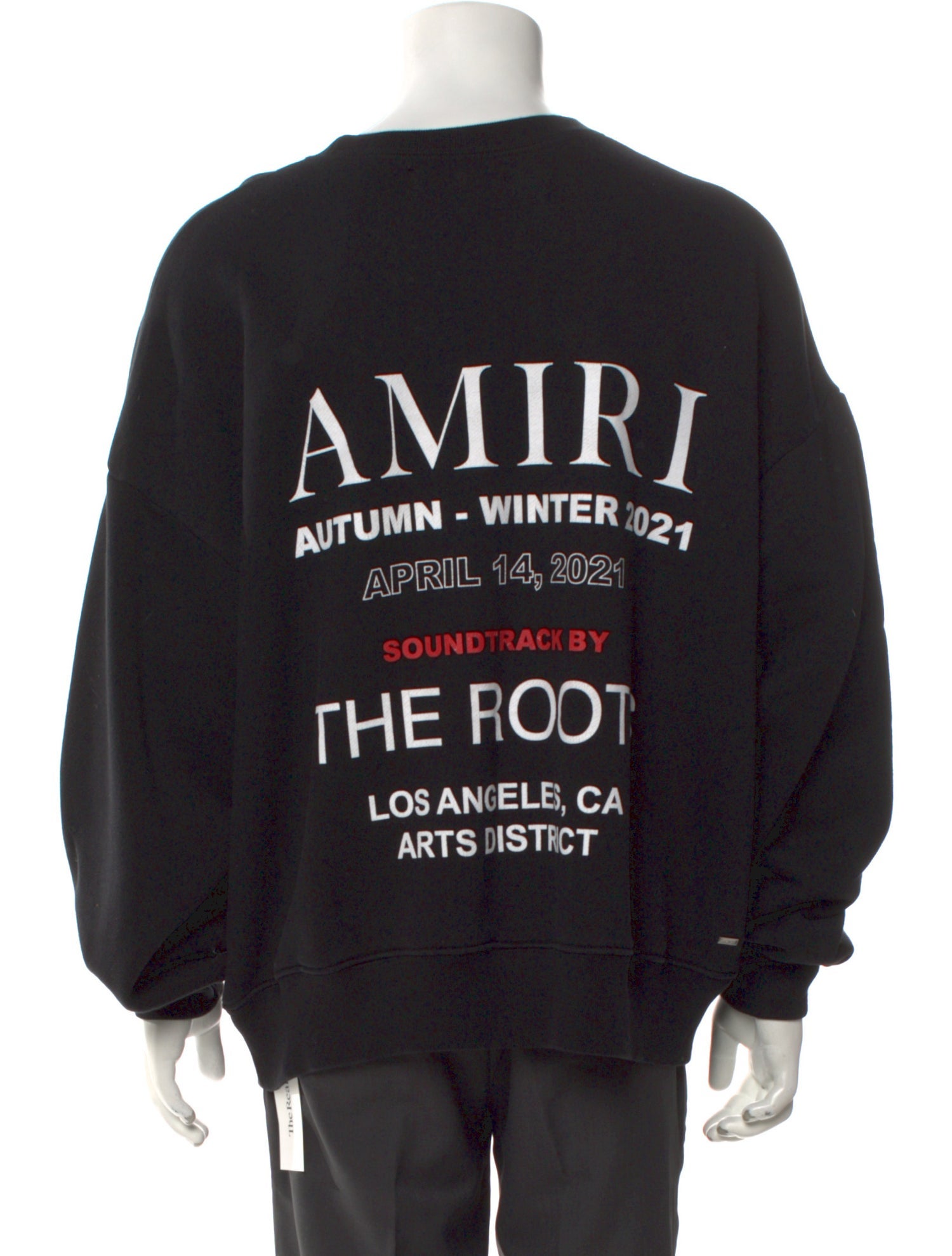 Amiri Graphic Print Crew Neck T-Shirt